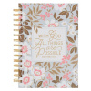 Journal: -  White Floral With God